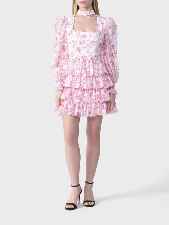 Мини-платье с цветочным принтом Roses & Lace , арт.  | Фото 2