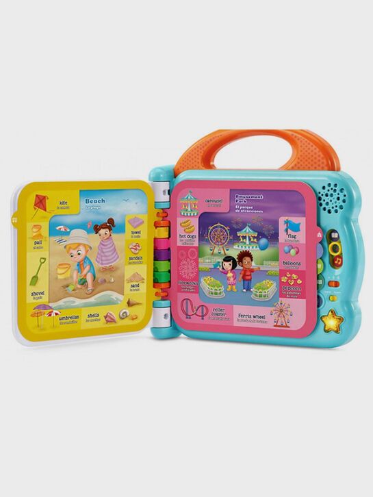 Англо-русская книга &quot;100 слов о местах, где я бываю&quot; Vtech , арт.  | Фото 2