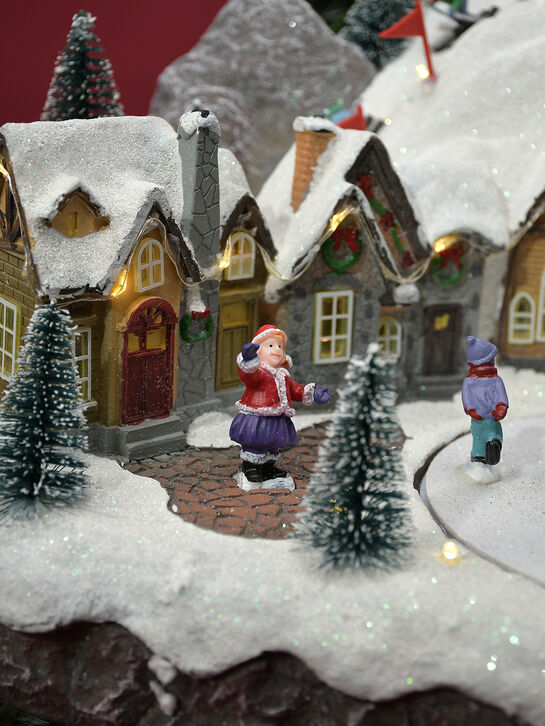 Новогодний сувенир &quot;Зимняя деревня&quot; Musicboxworld , арт.  | Фото 5