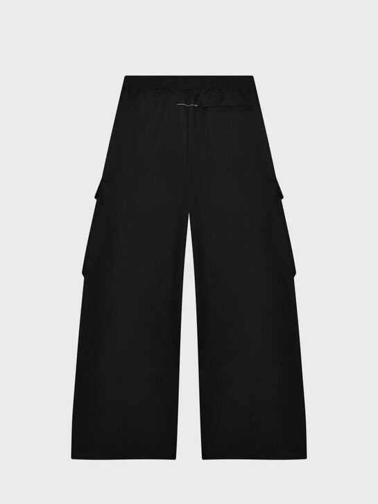 Брюки широкие с карго карманами, черные MM6 , арт.  | Фото 2