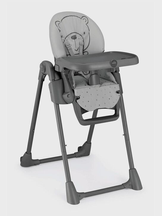 Стульчик для кормления PAPPANANNA, группа 0/3, Тедди, серый-серый CAM , арт.  | Фото 1