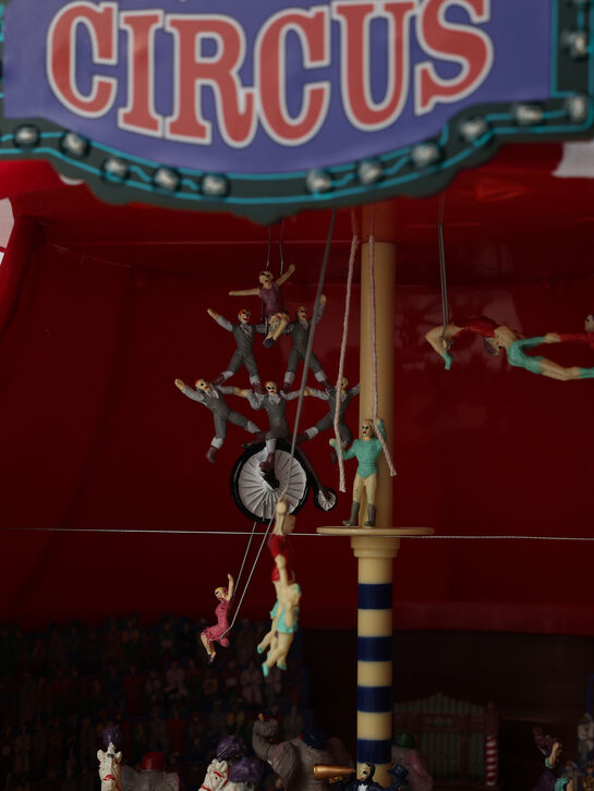 Новогодний сувенир Цирк &quot;Большой топ&quot;, 31 см, адаптер Musicboxworld , арт.  | Фото 5