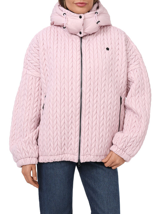 Куртка розовая с капюшоном Naumi , арт.  | Фото 3