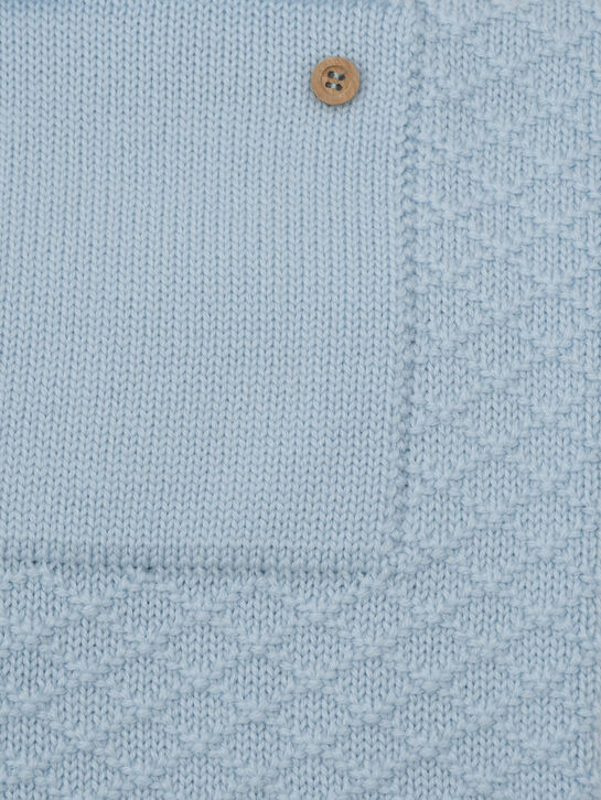 Плед с карманом, голубой Tomax , арт.  | Фото 4