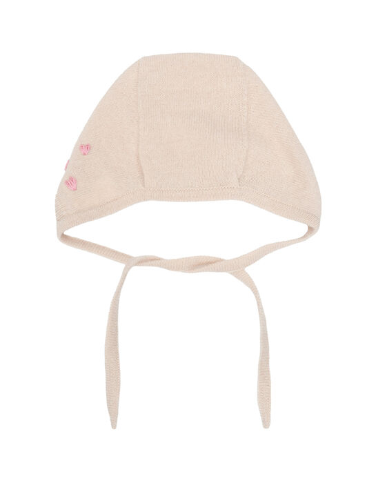 Чепчик с вышивкой, бежевый Born to Bloom , арт.  | Фото 2