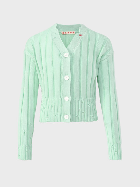 Кардиган с рваным низом MARNI , арт.  | Фото 1