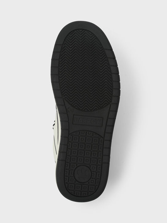 Кеды на крупной шнуровке, белые Barrow , арт.  | Фото 5