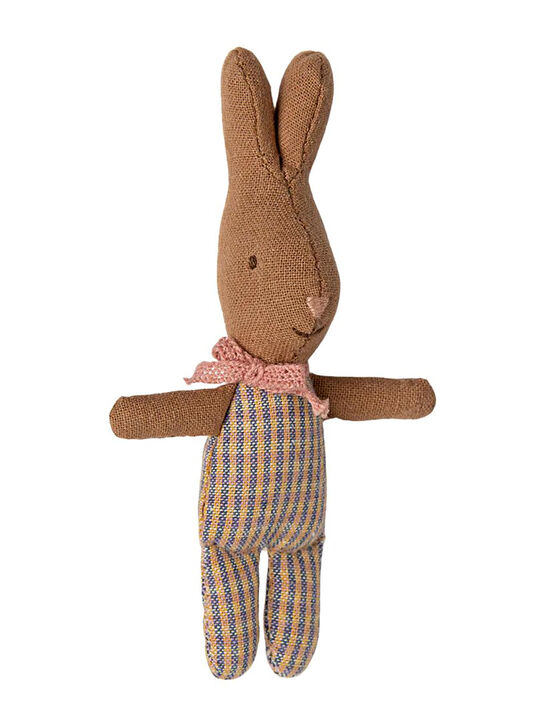 Игрушка Мой Кролик, розово-голубой в клетку Maileg , арт.  | Фото 1