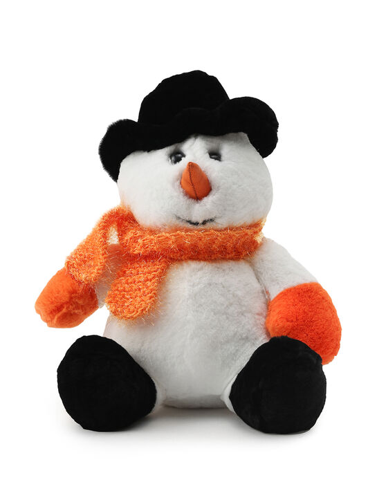 Игрушка меховая &quot;Снеговик в шляпе&quot; Рина Поплавская , арт.  | Фото 1