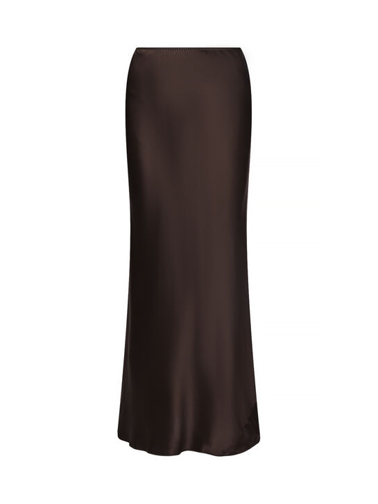 Юбка из шелка, коричневая Dorothee Schumacher , арт.  | Фото 1