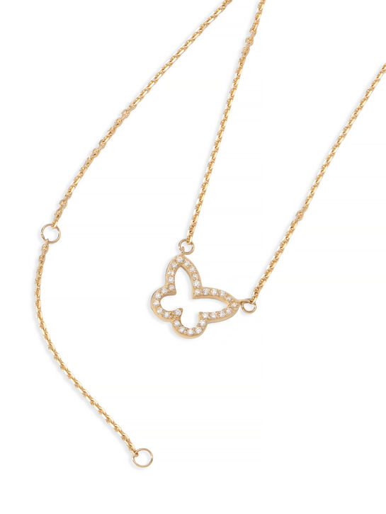 Колье с бабочкой, золото Sneak Peek , арт.  | Фото 6