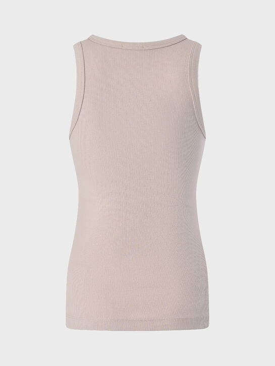 Майка с маленьким лого, бежевая Diesel , арт.  | Фото 6