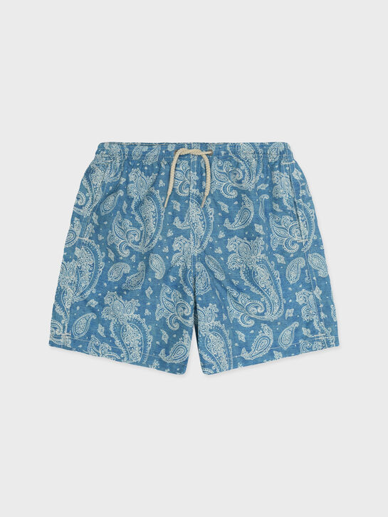 Шорты для купания, принт &quot;пейсли&quot; Saint Barth , арт.  | Фото 1