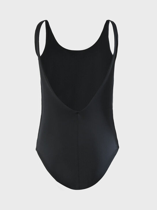 Купальник слитный с логотипом, черный MM6 , арт.  | Фото 2