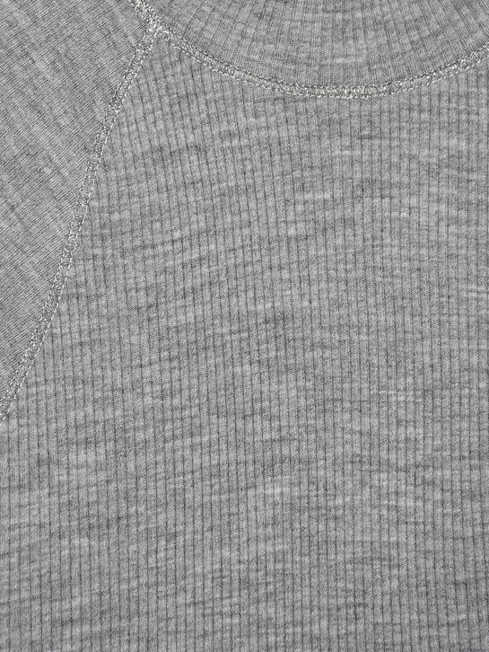 Джемпер из шерсти, серый Brunello Cucinelli , арт.  | Фото 3