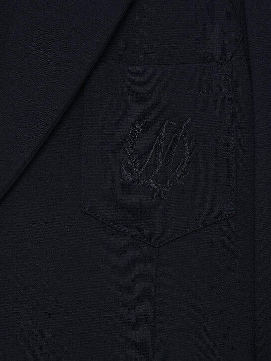 Пиджак из пунто милано Monnalisa , арт.  | Фото 3