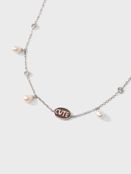 Чокер “Cute” с жемчугом и цирконами I Love Cameo , арт.  | Фото 2
