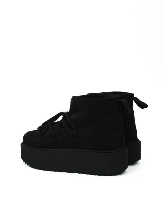 Мунбуты на платформе, черные INUIKII , арт.  | Фото 3