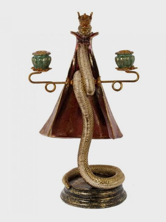 Подсвечник &quot;Змея&quot;, D свечи 2,5 см, 28x20x49 см TIANQIN ARTS AND CRAFTS , арт.  | Фото 1