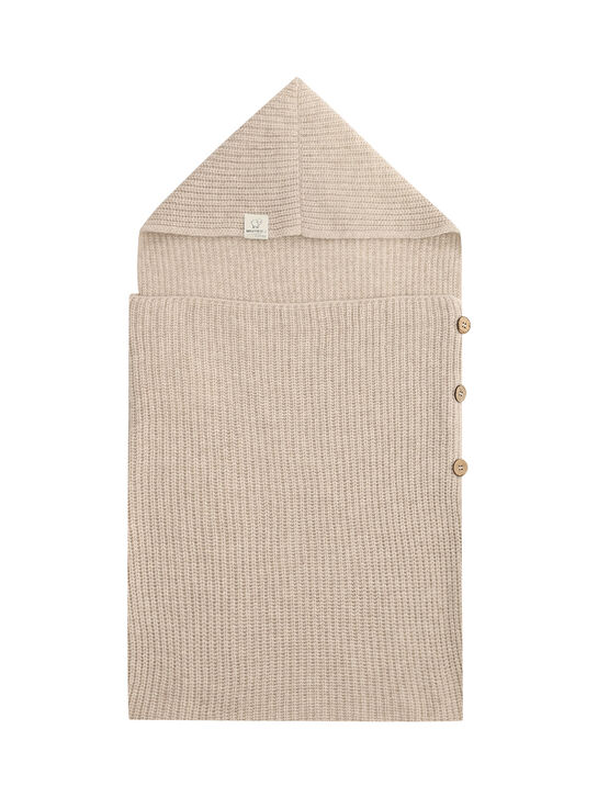 Конверт вязаный, бежевый Maglificio di Verona , арт.  | Фото 1