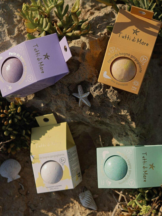 Бурлящий шарик с экстрактом ромашки и календулы Tutti di Mare , арт.  | Фото 4