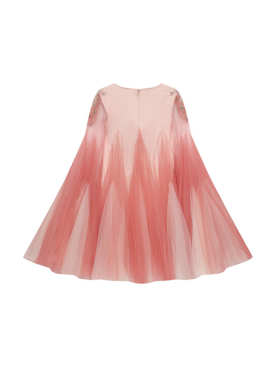 Платье с вышивкой стразами , розовое Maison Ava , арт.  | Фото 2