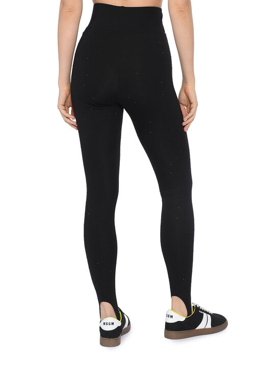 Леггинсы со стразами, черные Flashin , арт.  | Фото 5