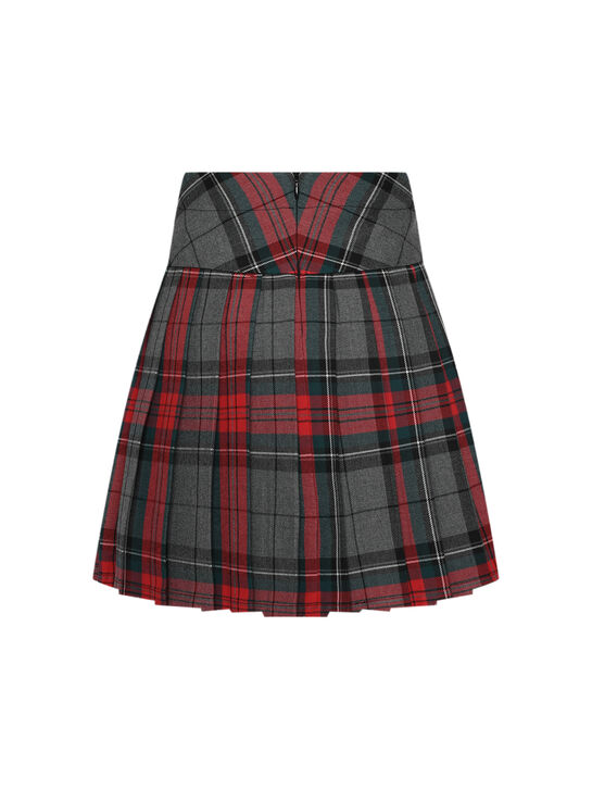 Юбка в серо-красную клетку Eirene , арт.  | Фото 2