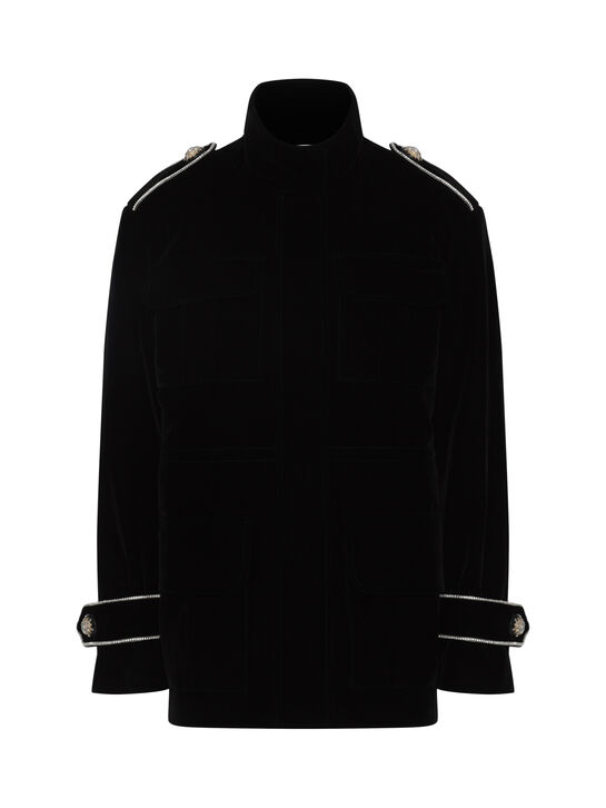 Парка бархатная приталенная ALINE , арт.  | Фото 1