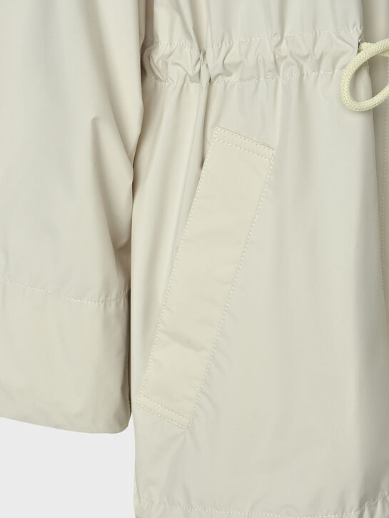 Куртка-ветровка с кулиской на талии Yves Salomon , арт.  | Фото 3