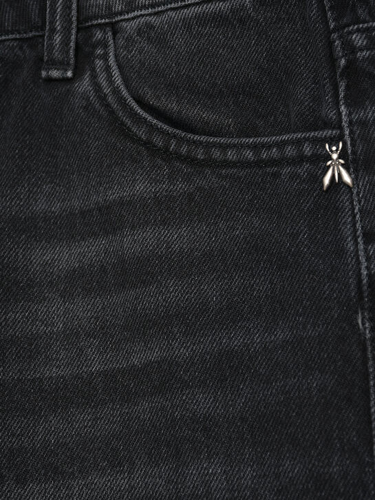 Джинсы выбеленные, черные Patrizia Pepe , арт.  | Фото 3