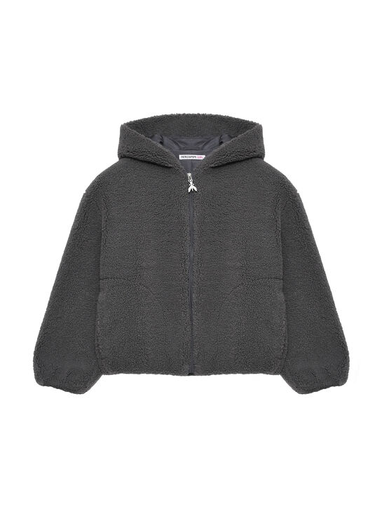 Куртка с капюшоном, серая Patrizia Pepe , арт.  | Фото 1