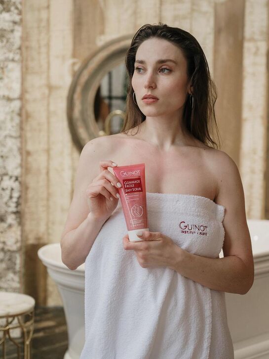 Нежный гель-скраб для тела с экстрактом люффы Gommage Facile, 200 мл GUINOT , арт.  | Фото 5