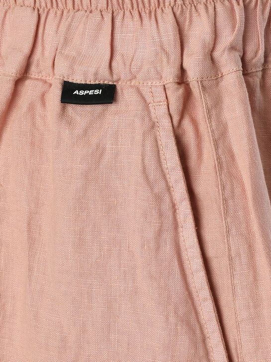 Шорты льняные, розовые ASPESI , арт.  | Фото 3