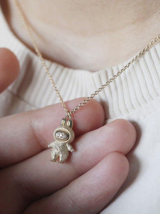 Колье Лабубу, золото 585 Sneak Peek , арт.  | Фото 4