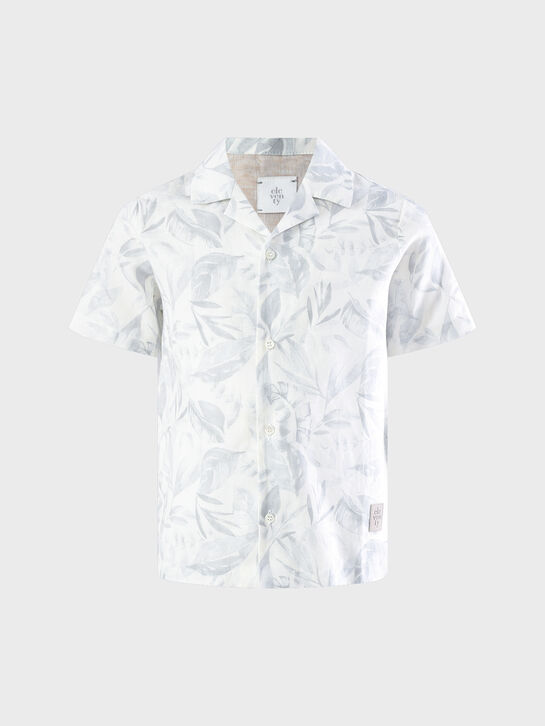 Рубашка с принтом &quot;листья&quot; Eleventy , арт.  | Фото 1