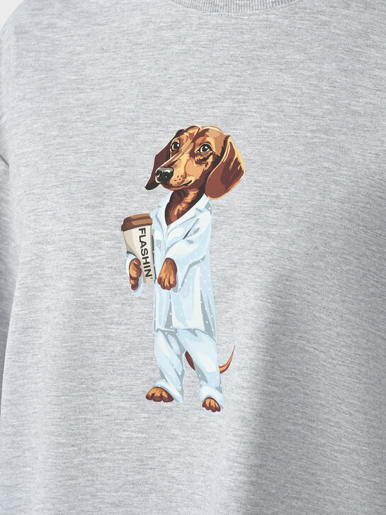 Футболка с принтом Таксы Flashin , арт.  | Фото 7