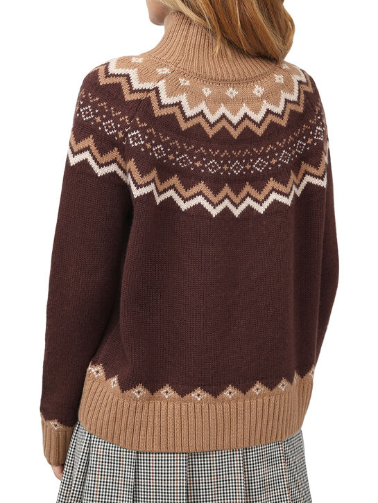 Джемпер с лого, коричневый Saint Barth , арт.  | Фото 4