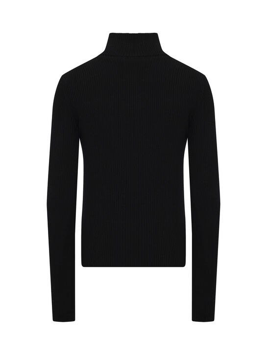 Джемпер с имитацией бра, черный Blumarine , арт.  | Фото 6