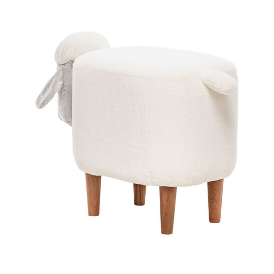 Пуф Lamb COMBI, Мех К-2 цвет №51-1/мех 39 цвет №273 Leset , арт.  | Фото 5