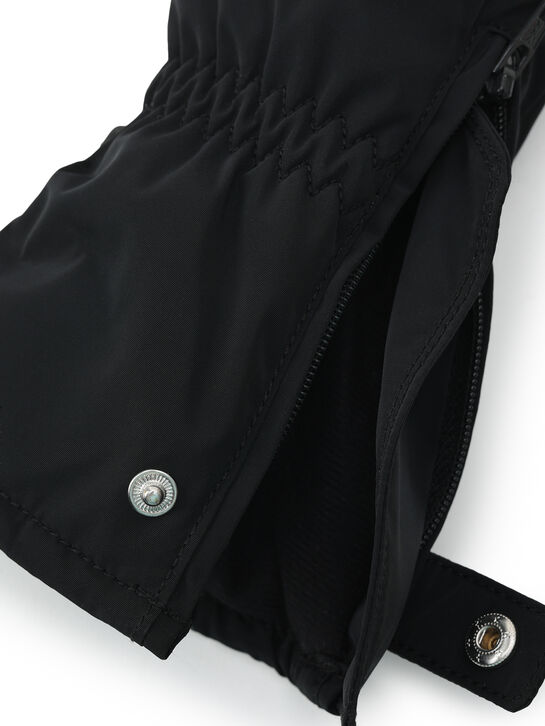 Варежки непромокаемые с молнией, черные Poivre Blanc , арт.  | Фото 3