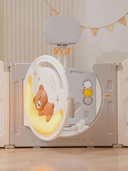 Манеж Kids DeLuxe Grey 150x180 см UNIX Kids , арт.  | Фото 6