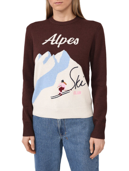 Джемпер с декором &quot;горы&quot;, интарсия Saint Barth , арт.  | Фото 5