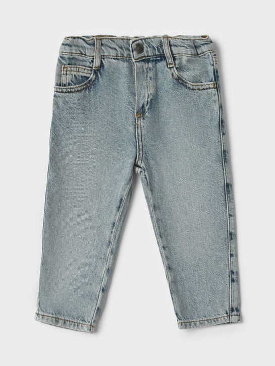 Джинсы узкие, голубые Emporio Armani , арт.  | Фото 1