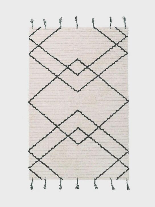 Коврик Nattiot Ковер VIKTOR BLACK S 100х150  , арт.  | Фото 1