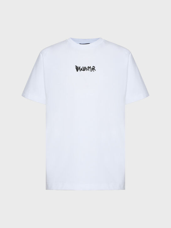 Футболка с принтом на спине Disclaimer , арт.  | Фото 1
