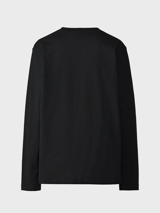 Лонгслив с лого, черный MSGM , арт.  | Фото 2