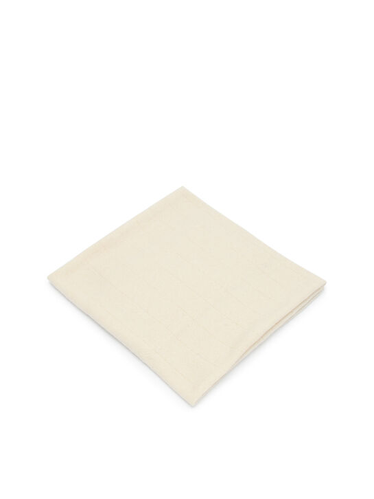 Плед из шерсти и кашемира, бежевый Born to Bloom , арт.  | Фото 2