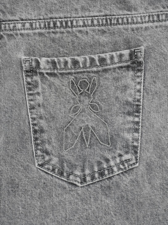 Джинсы широкие, серые Patrizia Pepe , арт.  | Фото 3