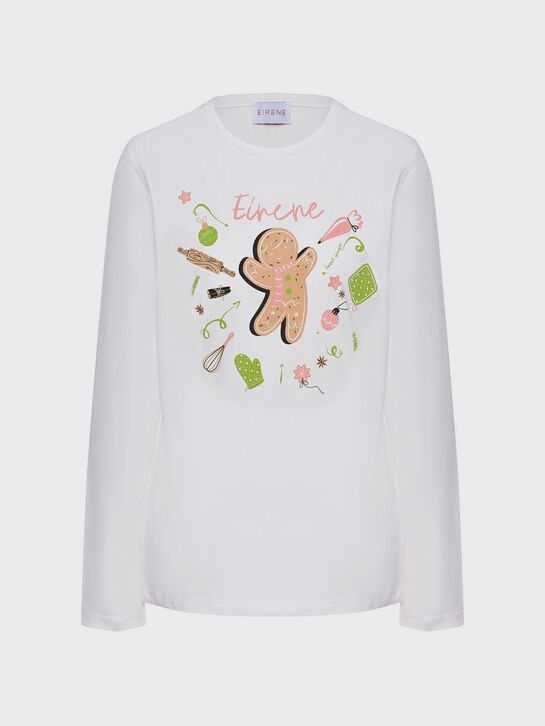 Пижама с принтом &quot;имбирный пряник&quot; Eirene , арт.  | Фото 5